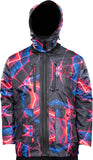 Ski Jacket with the Abstract skin zipped on