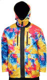 Ski jacket skin in Tie-Dye